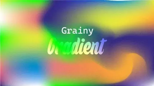 Subtle Grainy Gradient Background for Aesthetic Visual Design