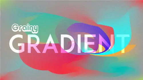 Modern Abstract Grainy Background with Smooth Gradient Effect