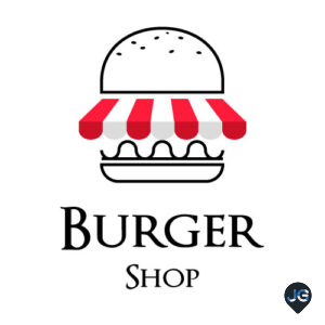 burger shop logo