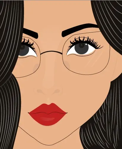 female face