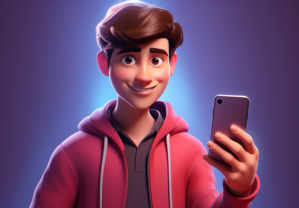 young-man-cartoon-character-with-phone