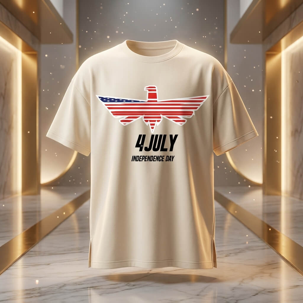 USA 4 July Independence Day Graphic Design for T-Shirts & Merch