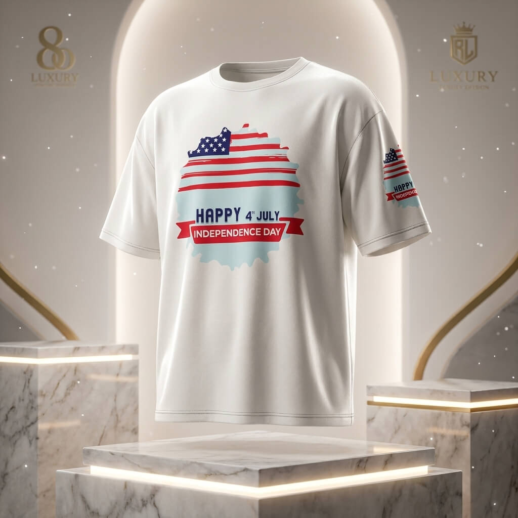 USA Independence Day Celebration Vector Art for T-Shirt Graphics