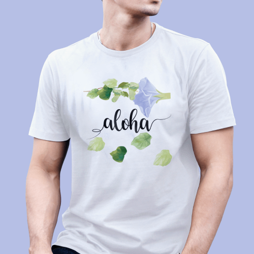 Aloha Day Hawaiian Vector Art & T-Shirt Design