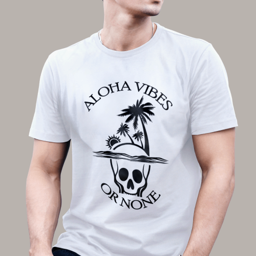 Aloha Vibrs Ornone Vector Art & T-Shirt Design