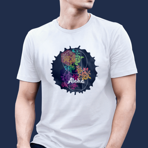 Aloha Hawaiian Vector Art & T-Shirt Design