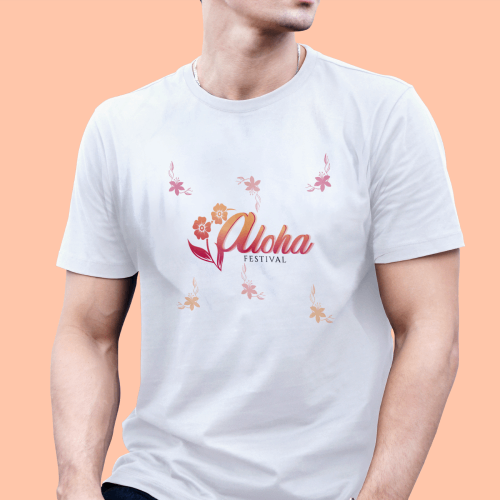 Aloha Festival Hawaiian Vector Art & T-Shirt Design