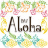 Aloha Hawaiian Vector Art & T-Shirt Design