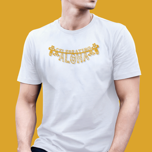 Aloha Hawaiian Vector Art & T-Shirt Design