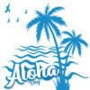 Aloha Hawaiian Vector Art & T-Shirt Design