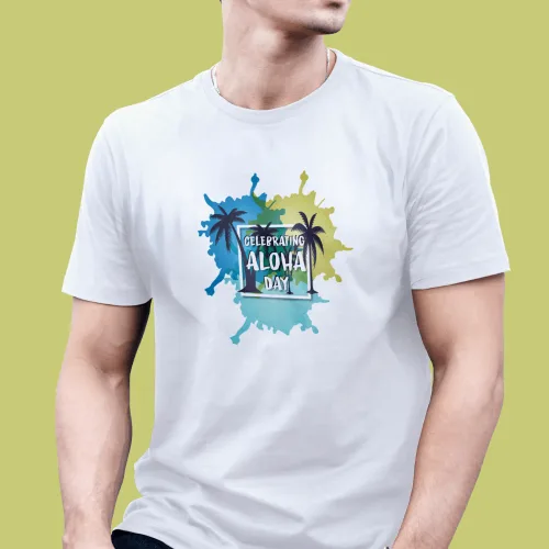 Aloha Hawaiian Vector Art & T-Shirt Design