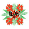 Aloha Hawaiian Vector Art & T-Shirt Design