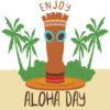 Aloha Hawaiian Vector Art & T-Shirt Design