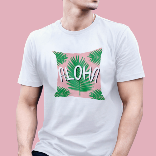 Aloha Day Hawaiian Vector Art & T-Shirt Design