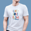 live love Aloha Hawaiian Vector Art & T-Shirt Design