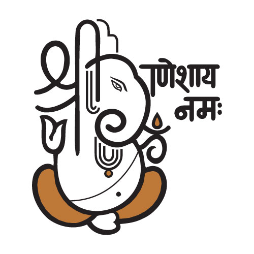Illustration Design of Indian God Ganesha Divine Blessings Vector Art