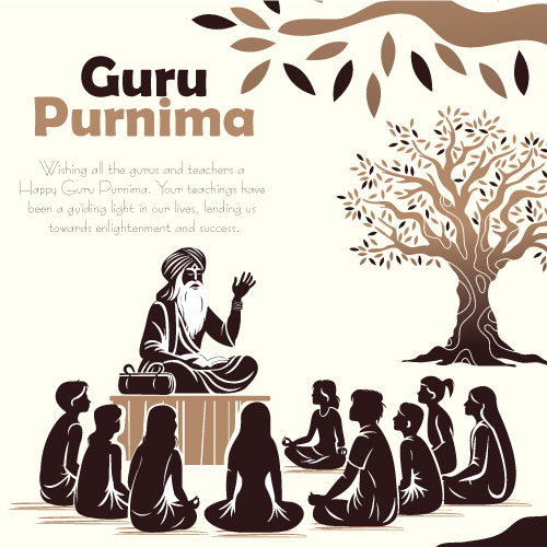Guru Purnima Vector Art - Celebrate with Elegant Designs