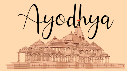 Ayodhya Ram Mandir Vector Art - Celebrate Cultural Heritage
