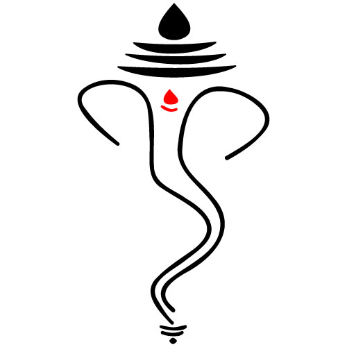 Indian Festival Ganesh Chaturthi Banner with Lord Ganesh Design