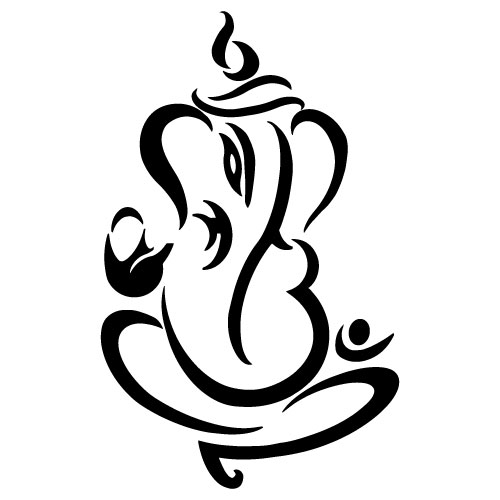 Indian Festival Ganesh Chaturthi Banner with Lord Ganesh Design