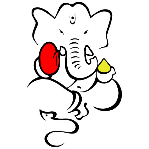 Indian Festival Ganesh Chaturthi Banner with Lord Ganesh Design