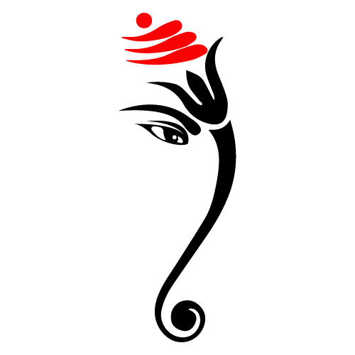 Indian Festival Ganesh Chaturthi Banner with Lord Ganesh Design