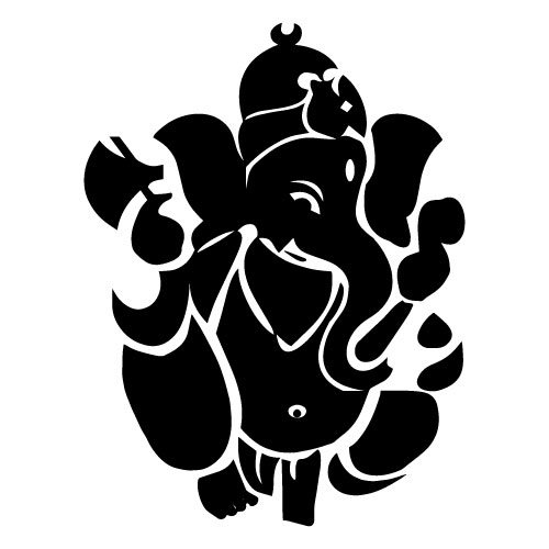 Indian Festival Ganesh Chaturthi Banner with Lord Ganesh Design