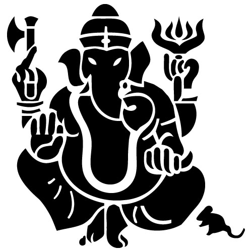 Indian Festival Ganesh Chaturthi Banner with Lord Ganesh Design