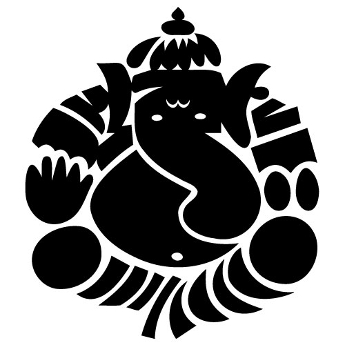 Indian Festival Ganesh Chaturthi Banner with Lord Ganesh Design