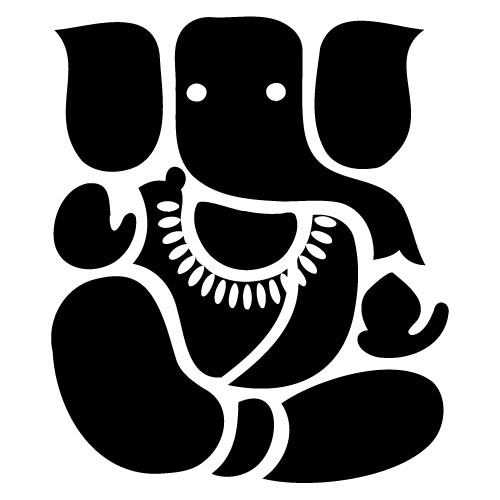 Indian Festival Ganesh Chaturthi Banner with Lord Ganesh Design