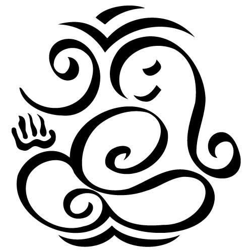 Indian Festival Ganesh Chaturthi Banner with Lord Ganesh Design
