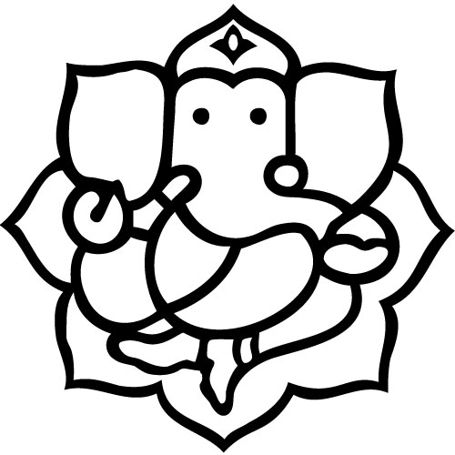Indian Festival Ganesh Chaturthi Banner with Lord Ganesh Design