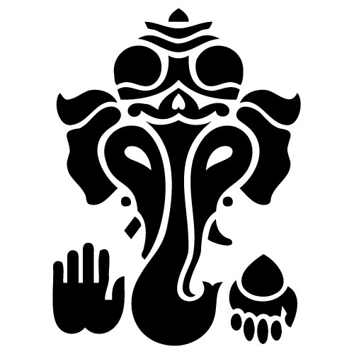 Indian Festival Ganesh Chaturthi Banner with Lord Ganesh Design