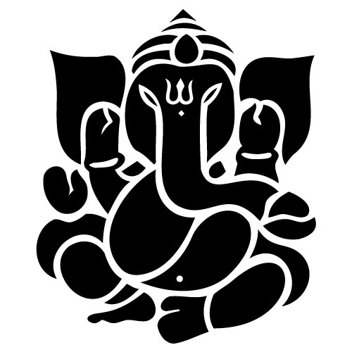 Indian Festival Ganesh Chaturthi Banner with Lord Ganesh Design