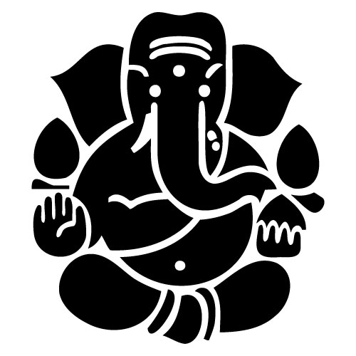 Indian Festival Ganesh Chaturthi Banner with Lord Ganesh Design