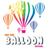 Balloon Festival Vector Vibrant Hot Air Balloon Illustration