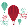 Balloon Festival Vector Vibrant Hot Air Balloon Illustration