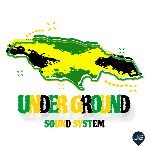 Jamaica Underground Sound Vector Illustration | Vibrant Island and Culture Design