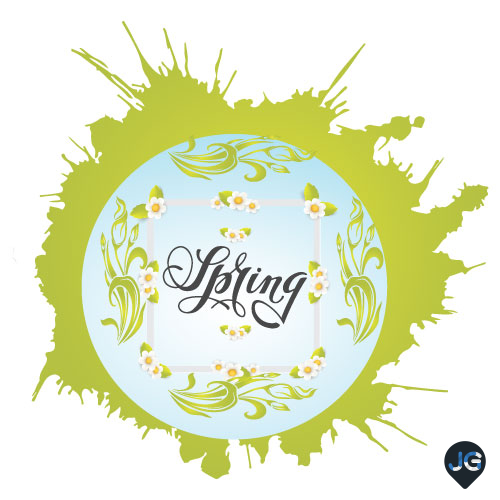 Spring Vector Illustration | Nature-Inspired Seasonal Design