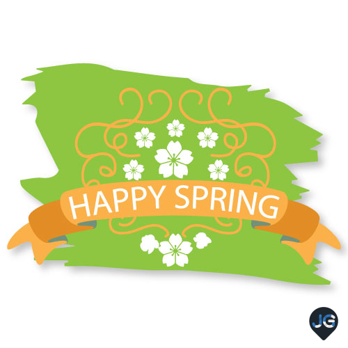 Spring Vector Illustration | Nature-Inspired Seasonal Design