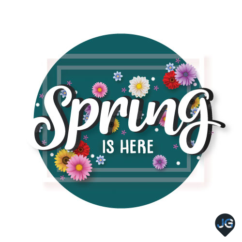 Spring Vector Illustration | Nature-Inspired Seasonal Design