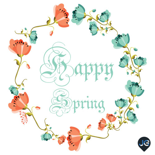 Spring Vector Illustration | Nature-Inspired Seasonal Design