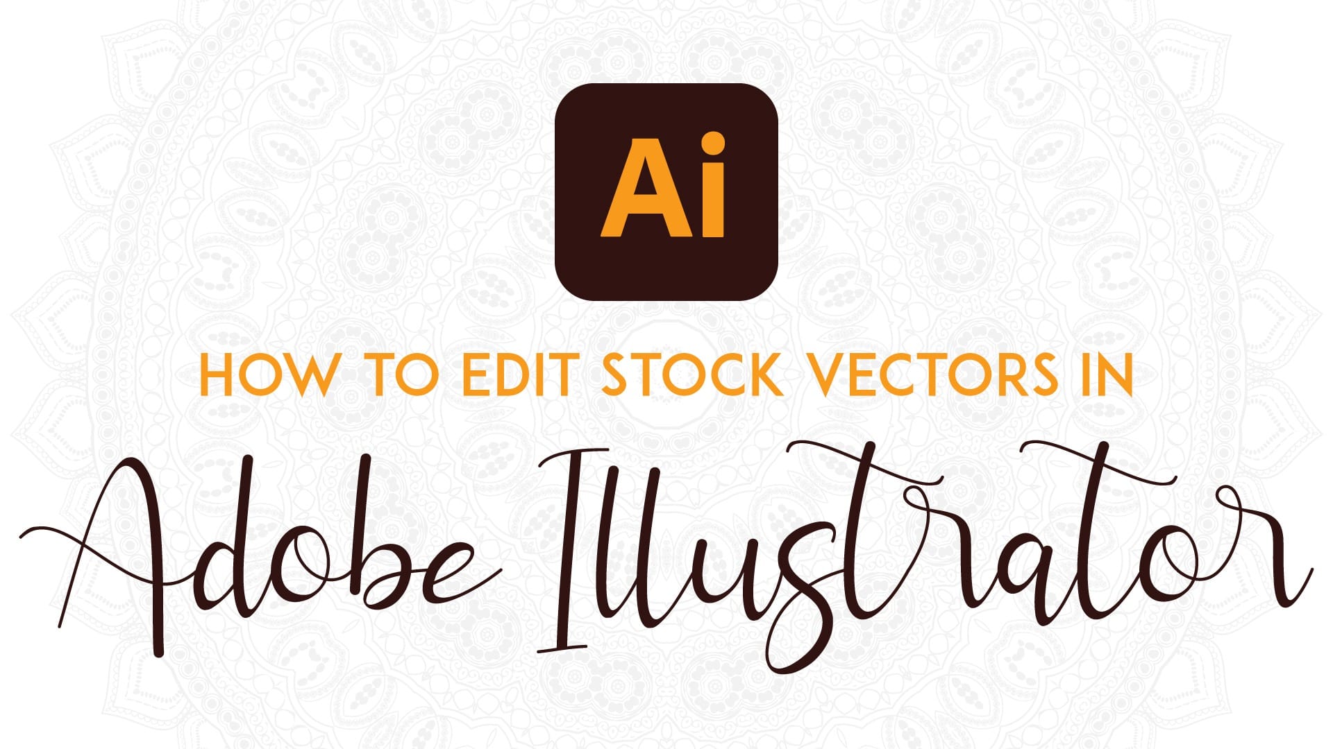 How to Edit Stock Vectors in Adobe Illustrator - Jikadra Graphic