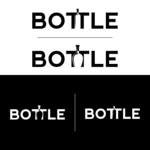 Bottle Logo Modern & Professional Vector Design AI, EPS, JPG - Jikadra ...