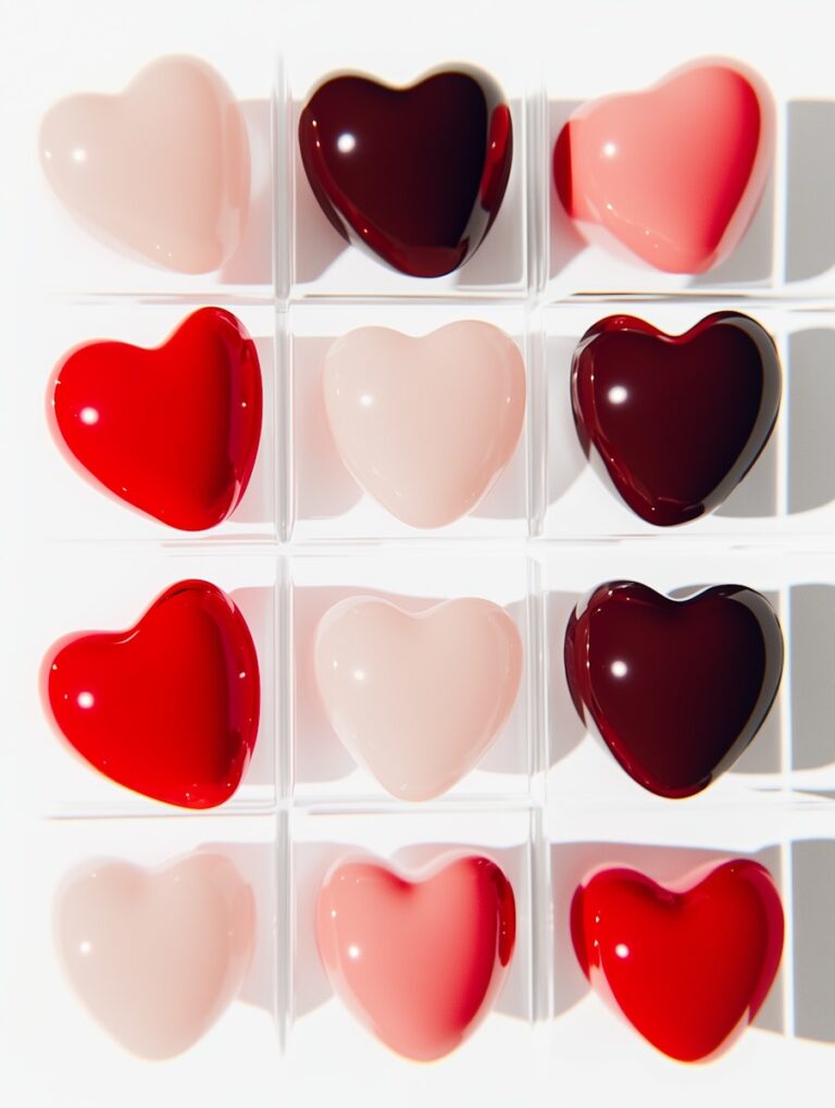 Heart-Shaped-Objects-Grid