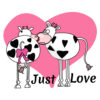 Funny Love Cow Valentine’s Day Vector - Cute and Quirky Romantic Design