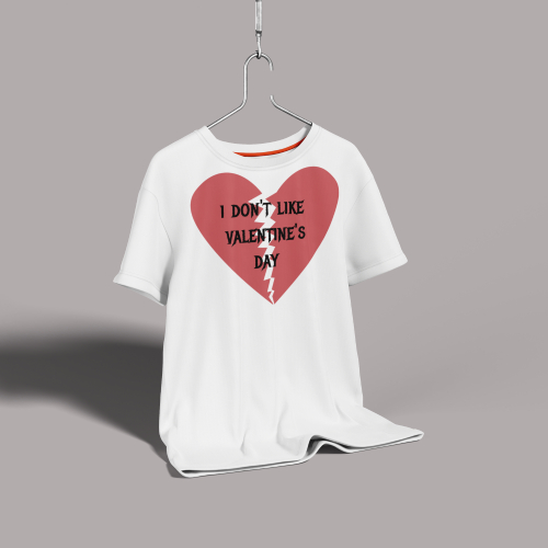 I Don’t Like Valentine’s Day - Heartbreak & Anti-Love Vector