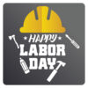 Happy Labor Day - Inspirational Worker Tribute Vector Design