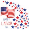 Happy Labor Day - Proud Worker Tribute Design for T-Shirts, Posters & Social Media