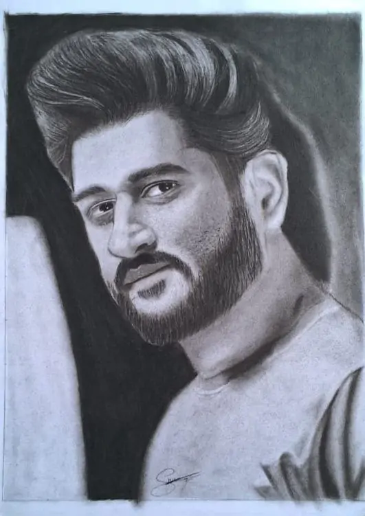Celebrity Pencil Sketch – Handmade Portrait of Darshan Raval, MS Dhoni, Iron Man, Tommy Shelby & More